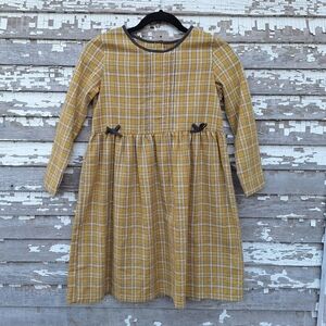🌟 Vignette plaid dress size 12 years NWT